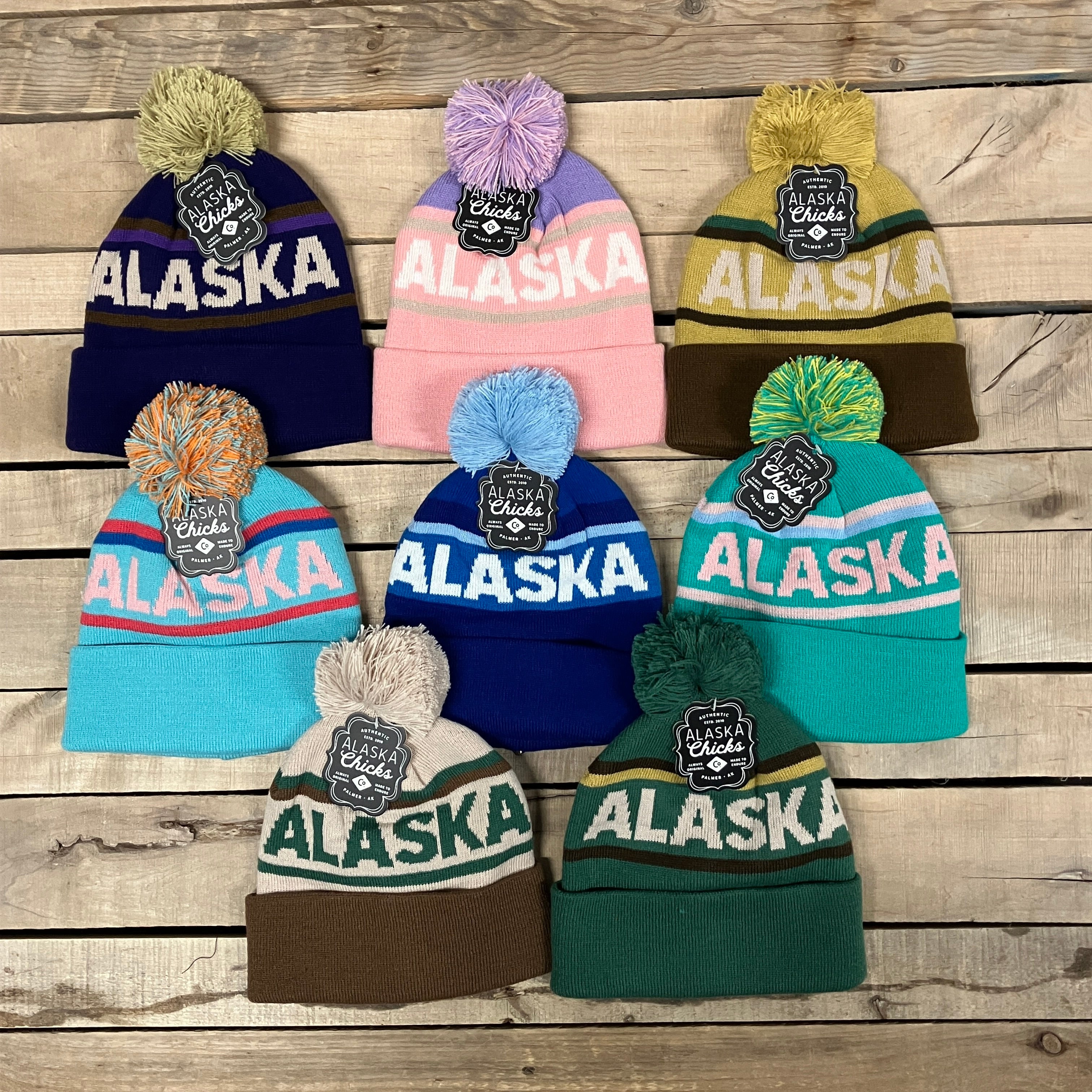 Alaska Knit Hat – Alaska Chicks Co
