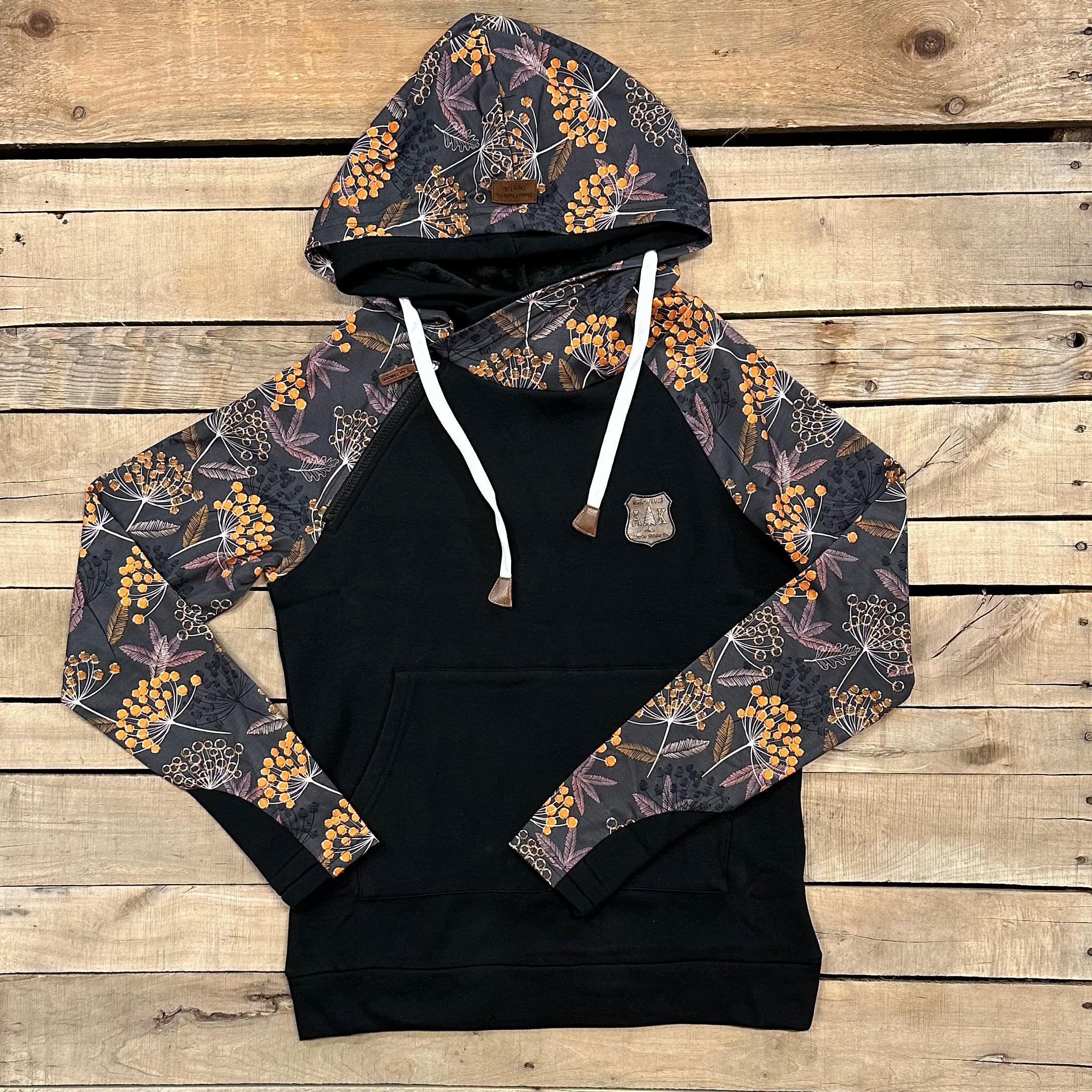 Wild Parsnip Sleeve Hoodie – Alaska Chicks Co