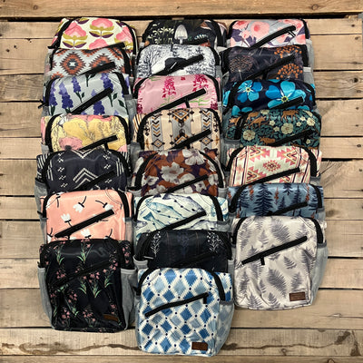 Printed Cross-Body Bag