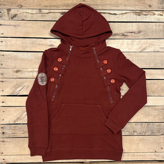 Willow Double Side Zip Care Hoodie