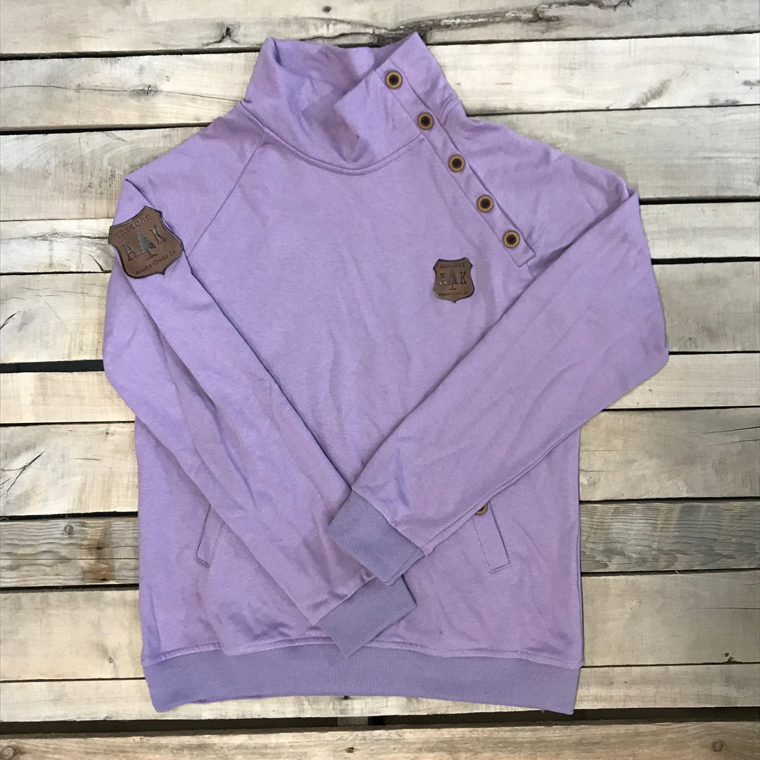 Lightweight Side Button Pullover - Clearance Color