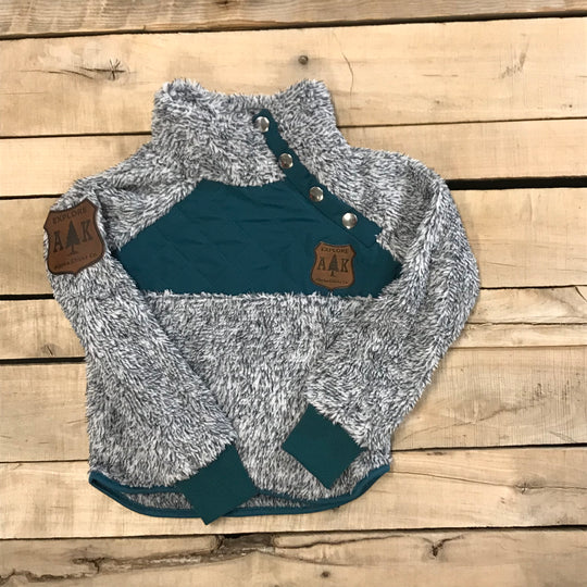 Girl's Fuzzy Pullover