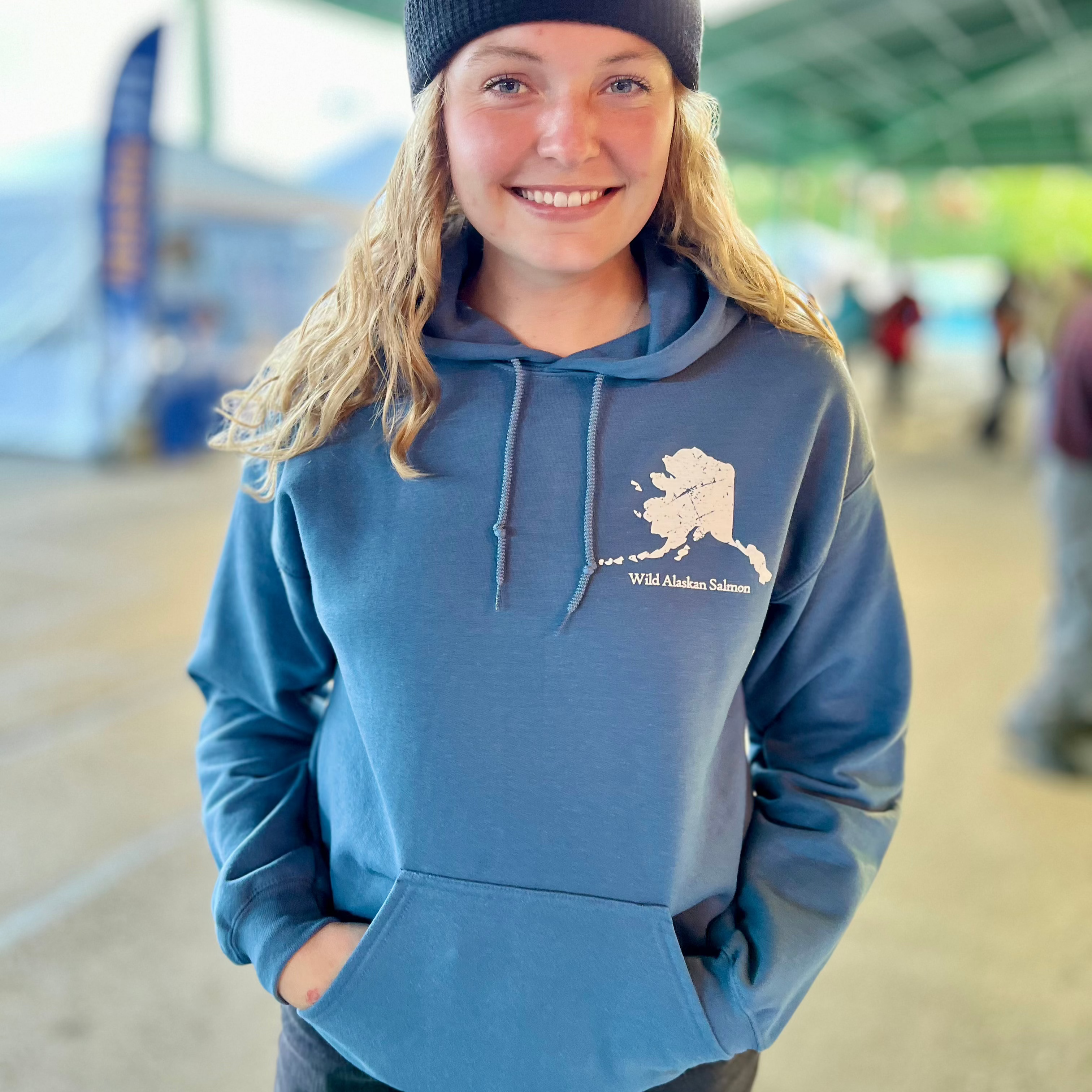 Wild Alaskan Salmon Hoodie – Alaska Chicks Co