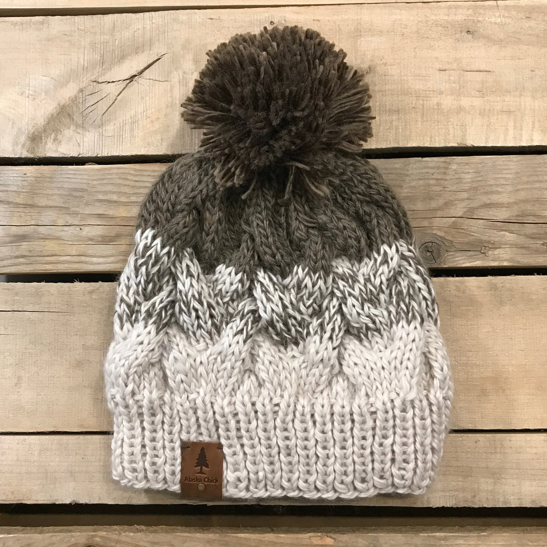 Two-Toned Knit Hats