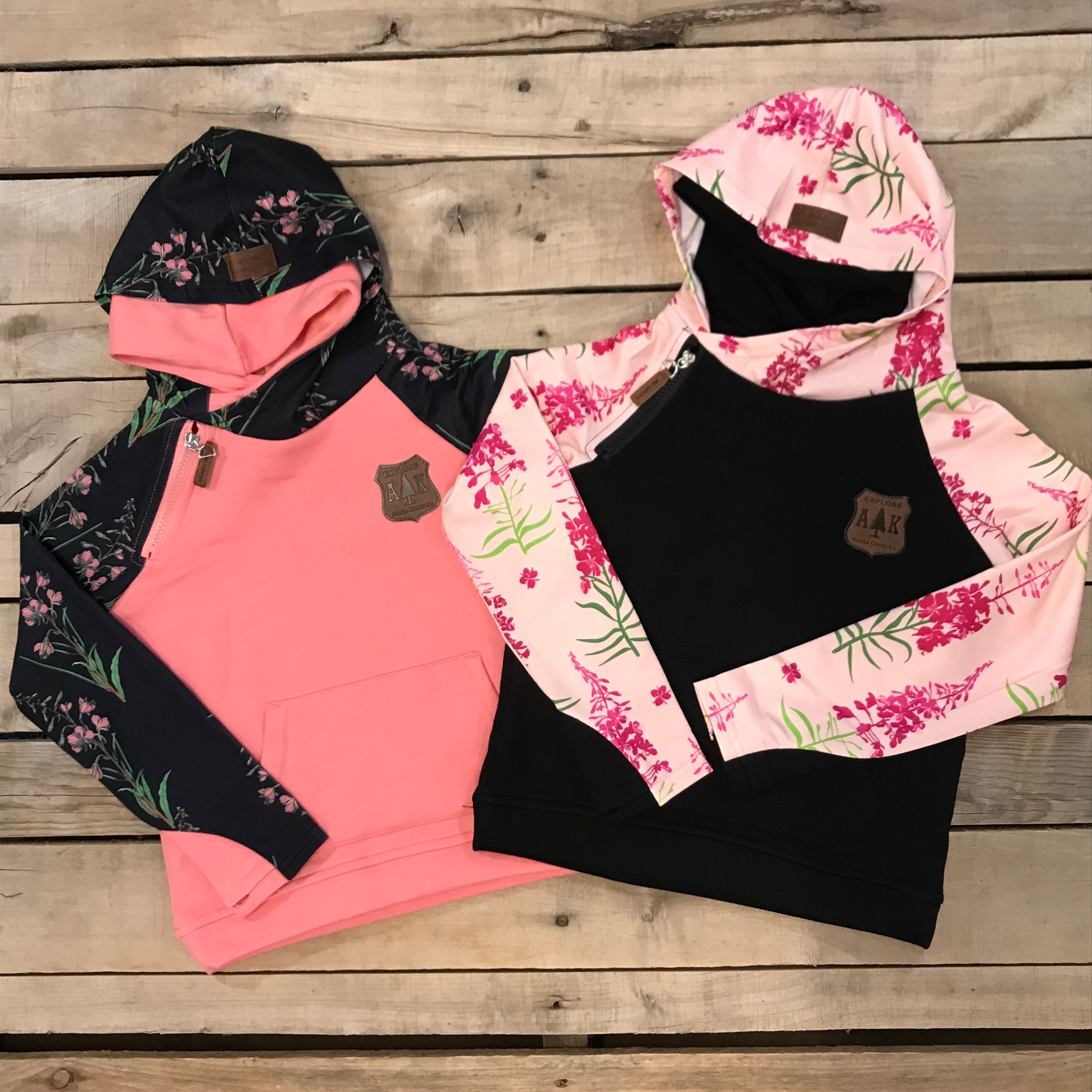 Girls Chippewa Calling Camp Teddy Camp Hoodie