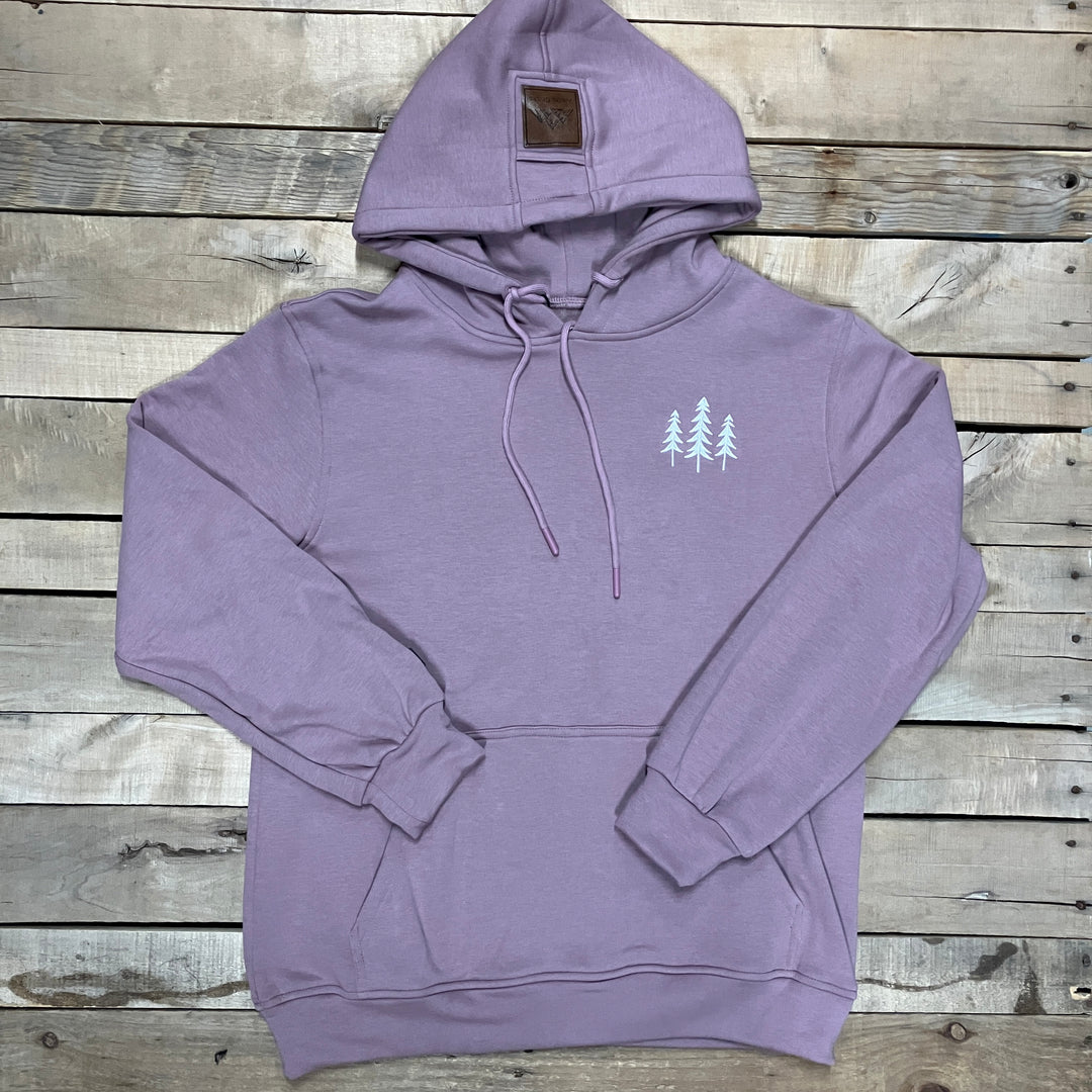 Embroidered Three Tree Hoodie