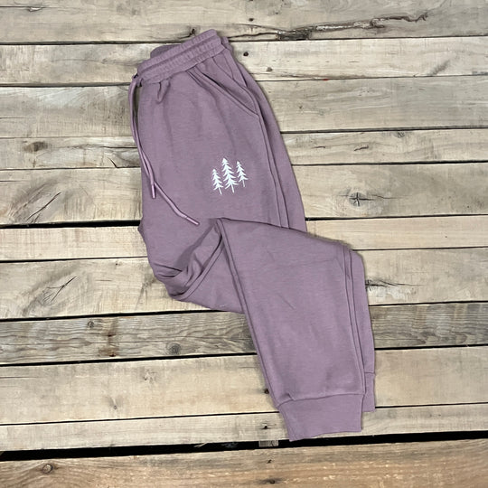 Embroidered Three Tree Sweatpants