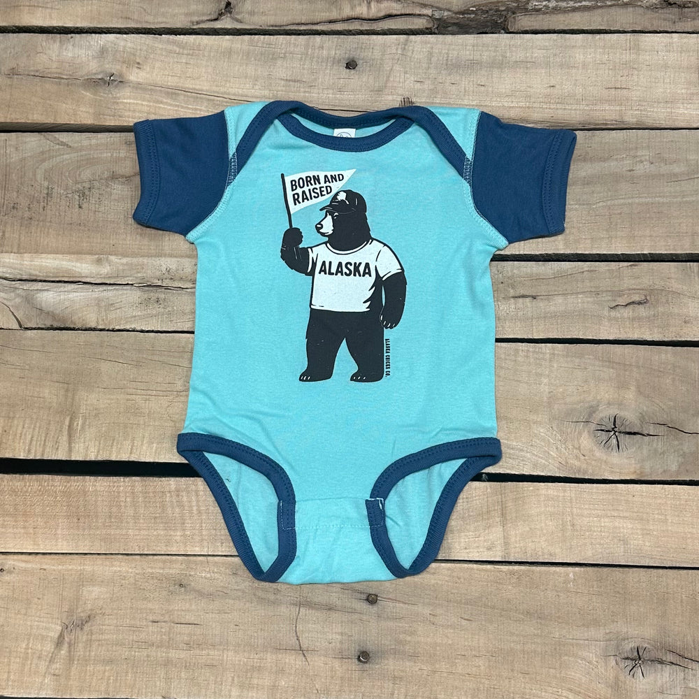 Alaska Born and Raised Onesie
