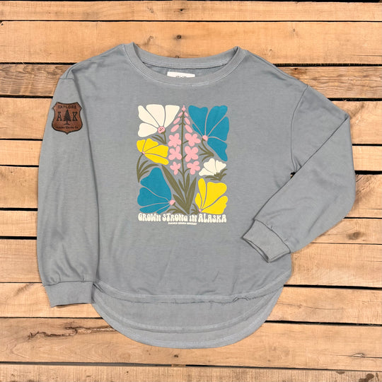 Grown Strong In Alaska Crewneck