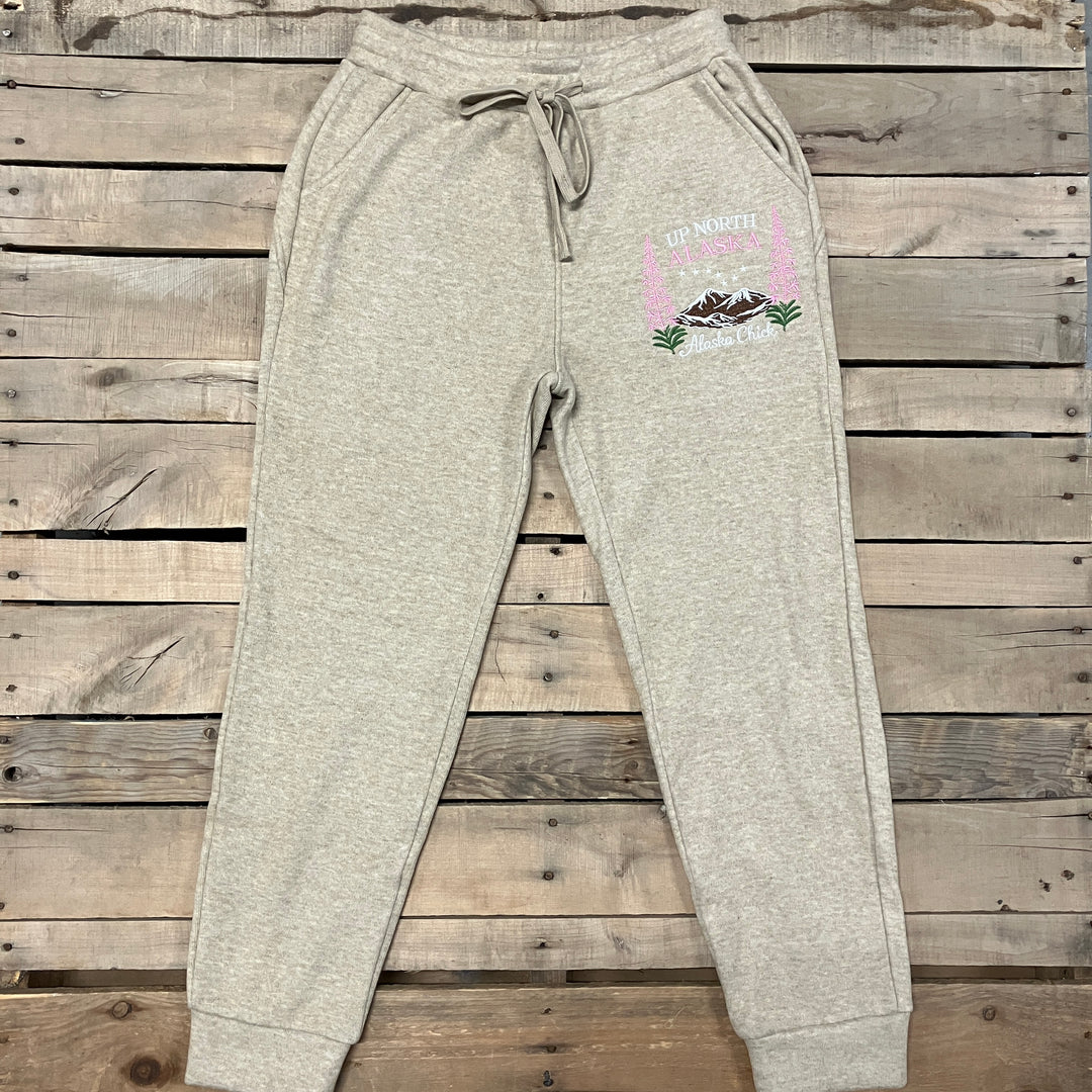 Embroidered Joggers