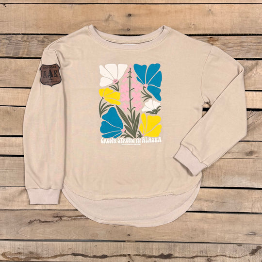 Grown Strong In Alaska Crewneck