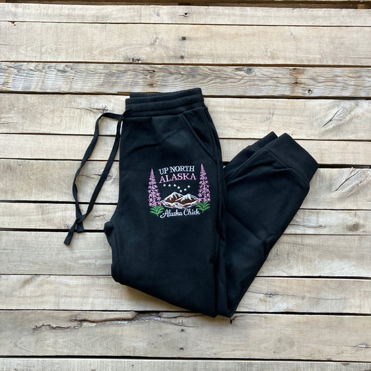 Embroidered Joggers