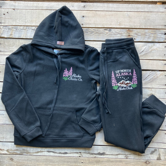 Embroidered Up North Hoodie
