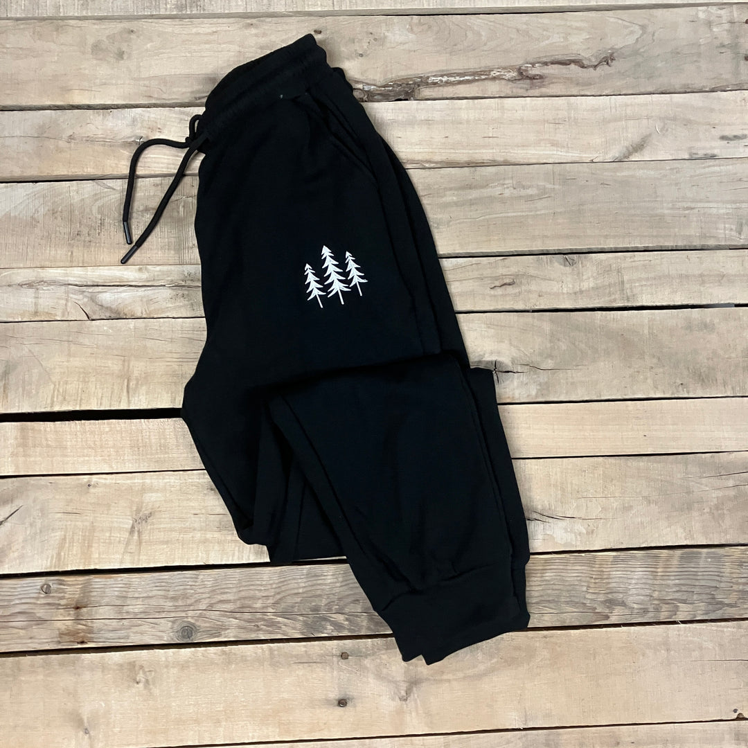 Embroidered Three Tree Sweatpants