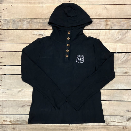 Lightweight Ribbed Hoodie