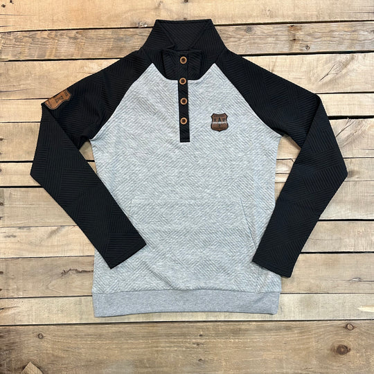 Raglan Henley Pullover