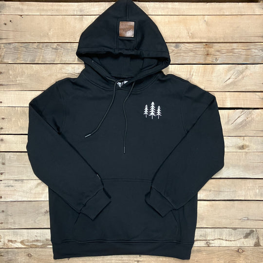 Embroidered Three Tree Hoodie