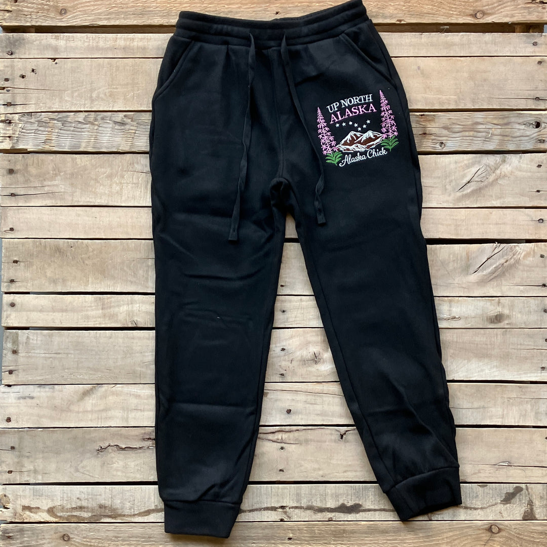 Embroidered Joggers