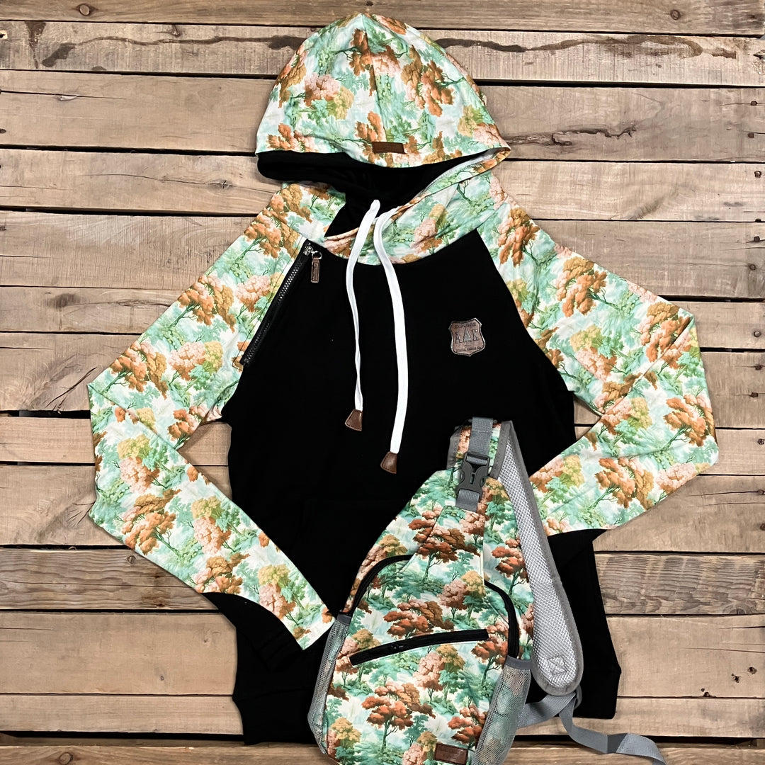 Printed Cross-Body Bag