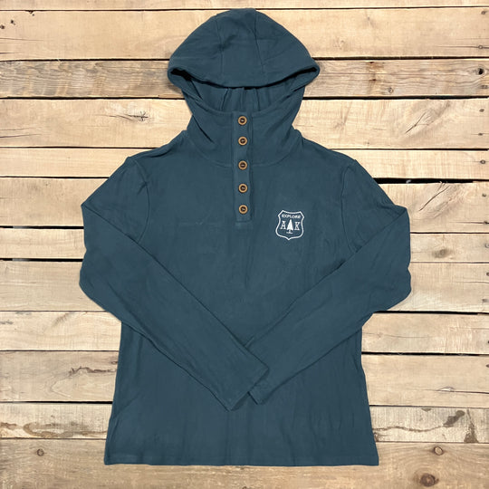 Lightweight Ribbed Hoodie