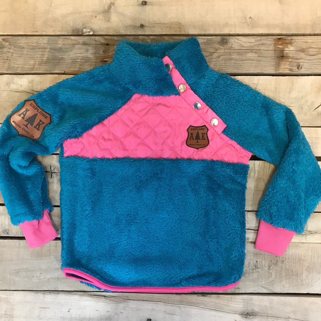 Girl's Fuzzy Pullover