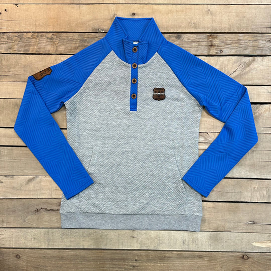 Raglan Henley Pullover