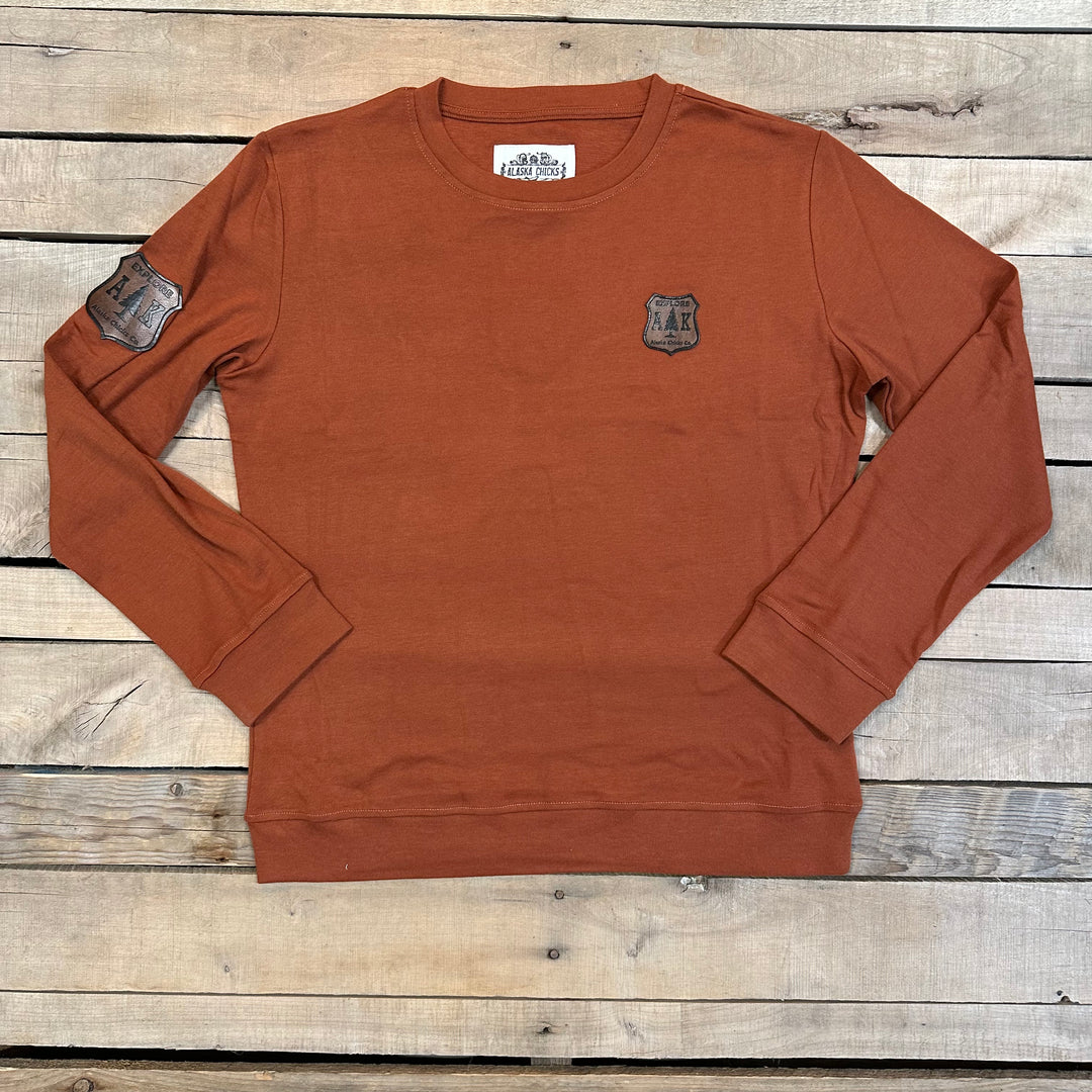 Solid Long Sleeve T-Shirt