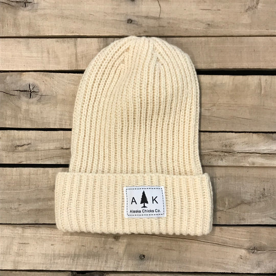 Loose Knit Cuff Beanie