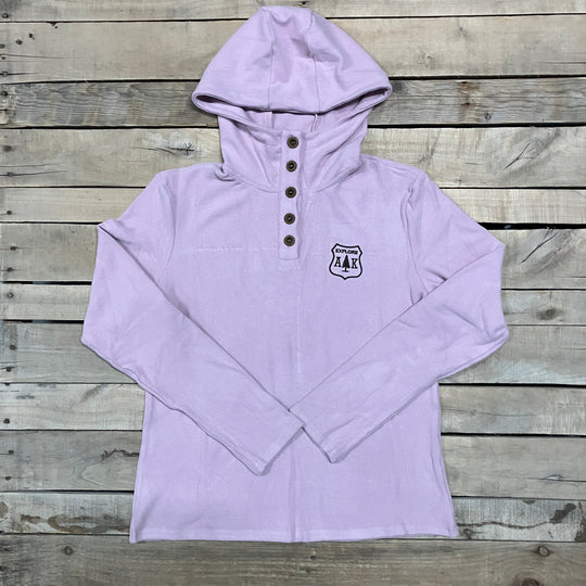 Lightweight Ribbed Hoodie