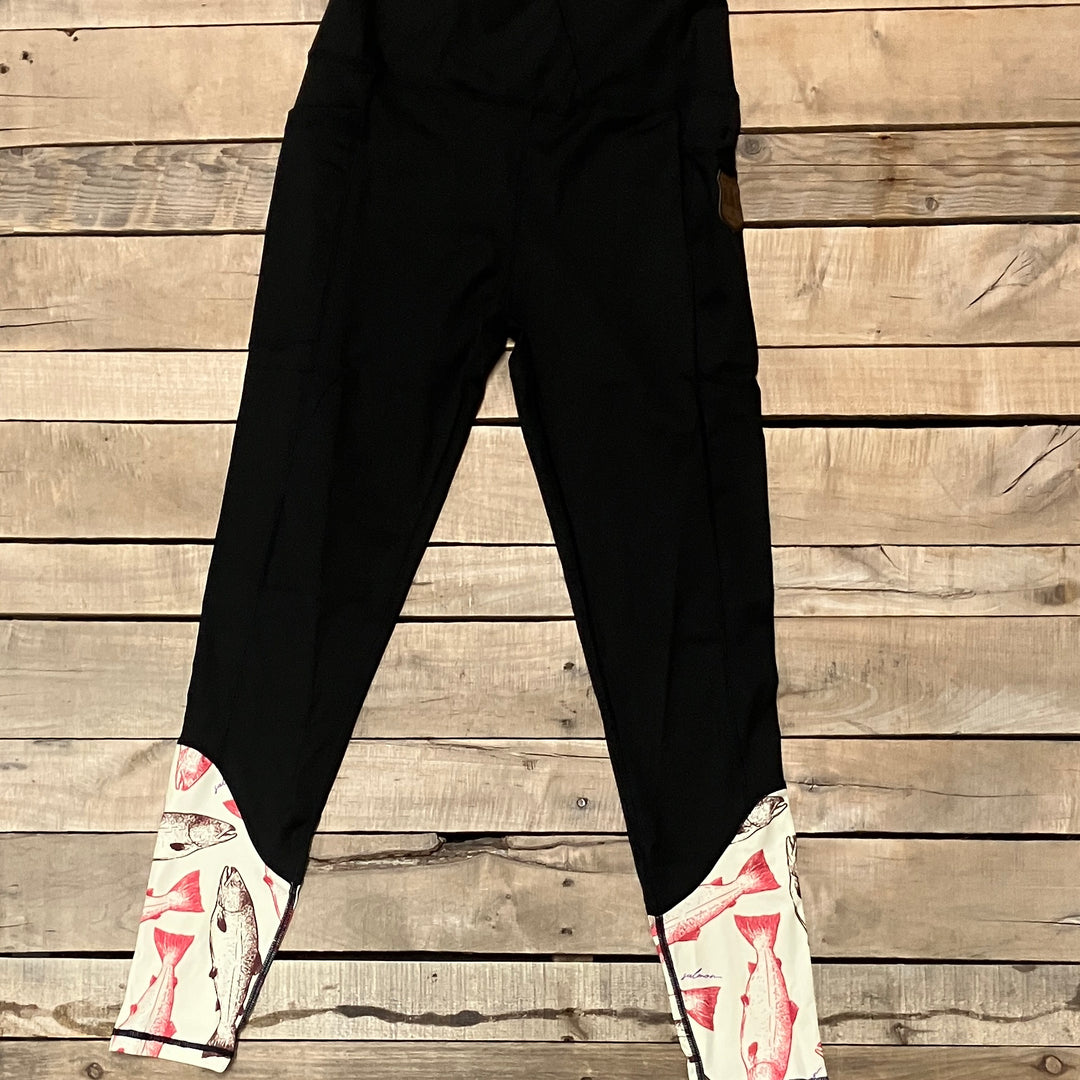 Athletic Calf Print Leggings
