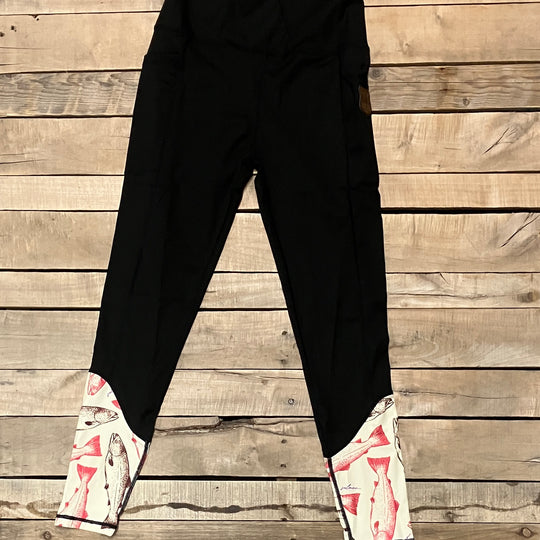 Athletic Calf Print Leggings