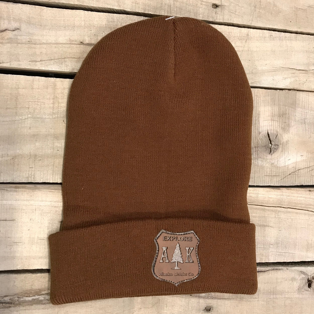 Explore AK Shield Patch Beanie