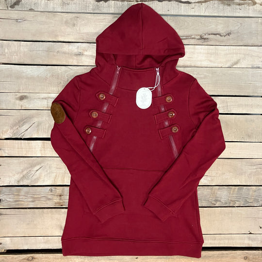 Willow Double Side Zip Care Hoodie