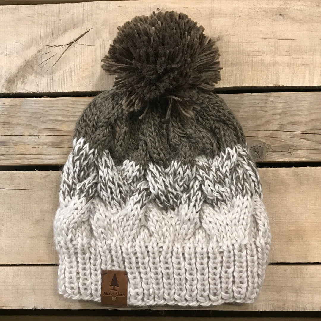 Two-Toned Knit Hat