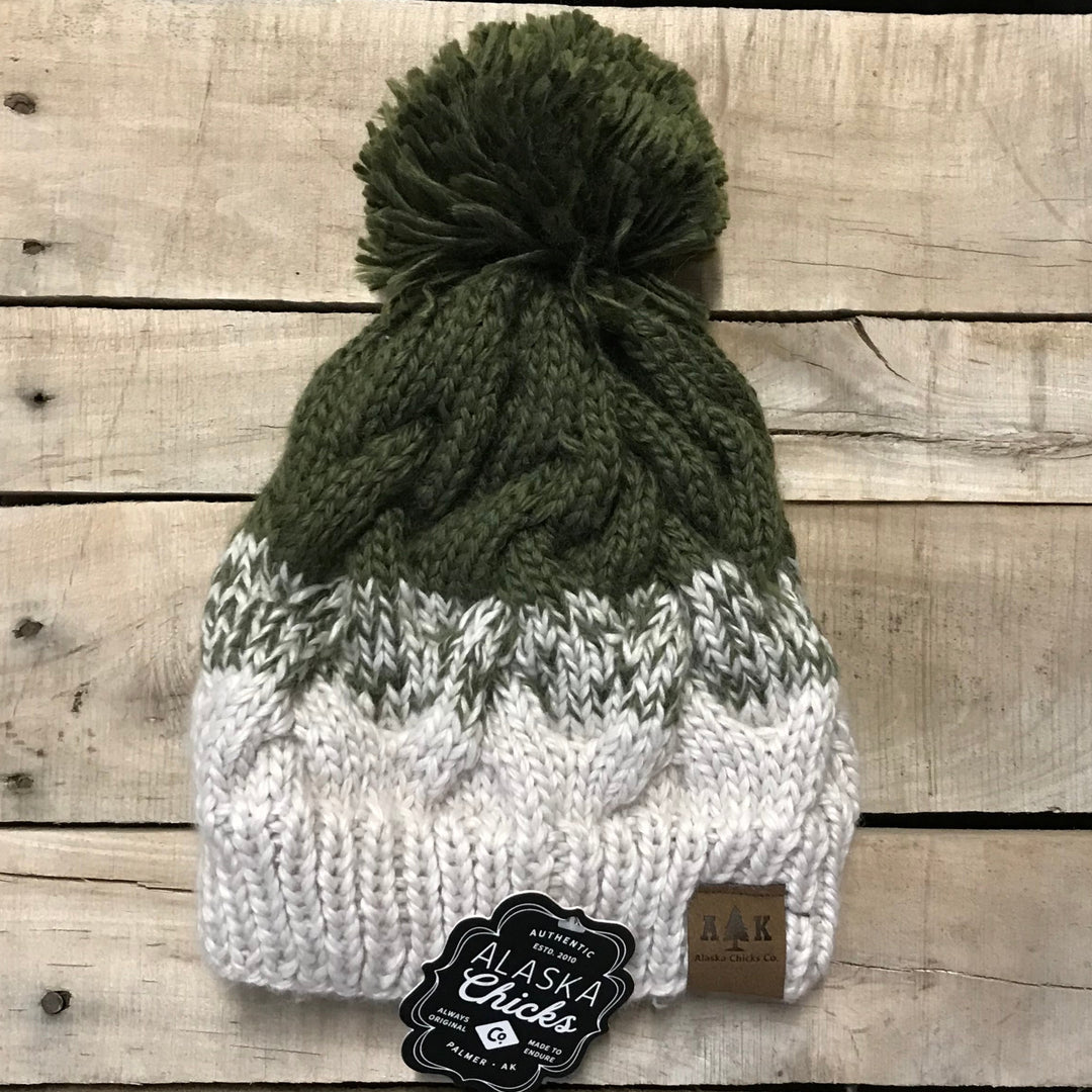Two-Toned Knit Hat