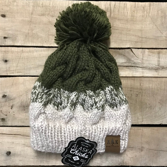 Two-Toned Knit Hat