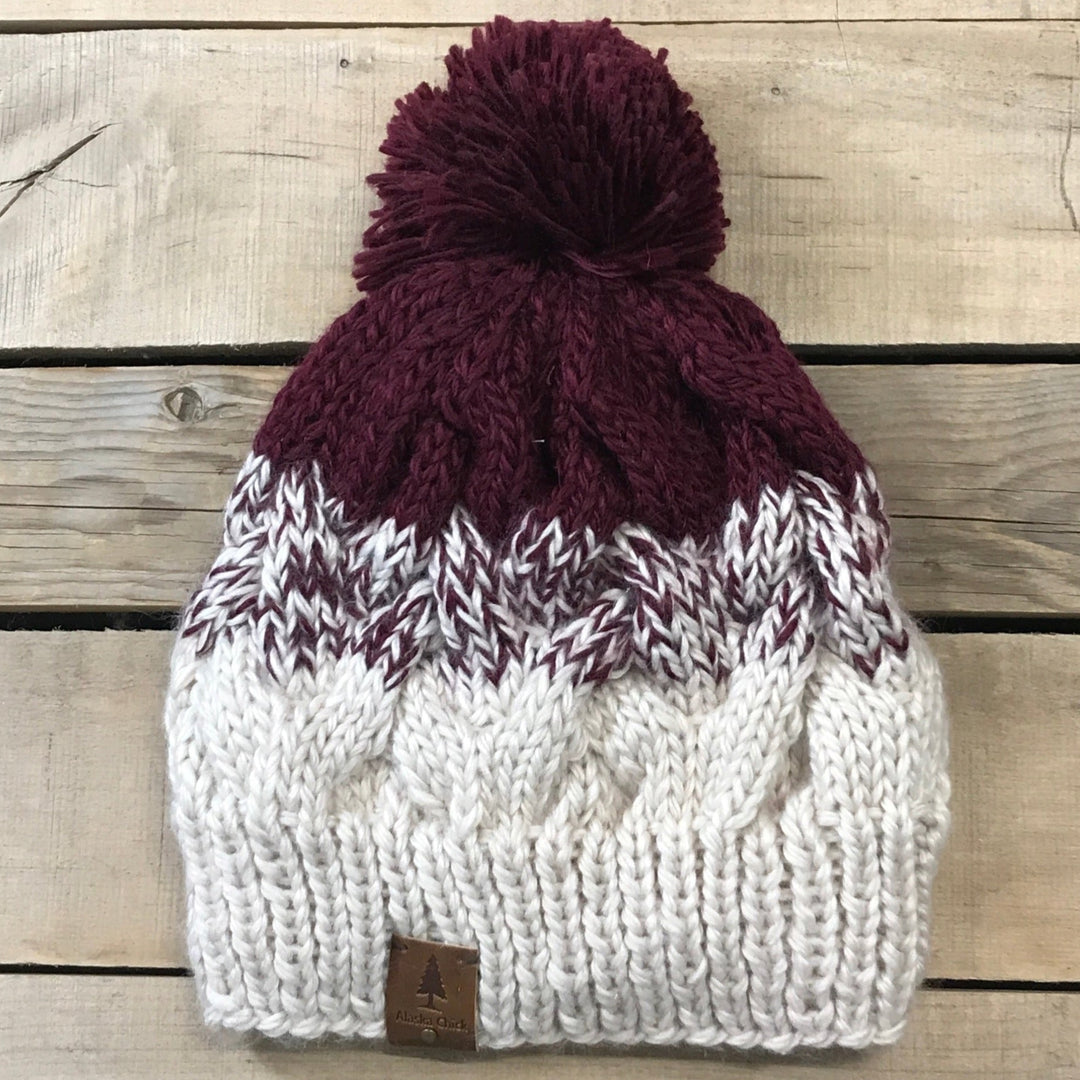 Two-Toned Knit Hat