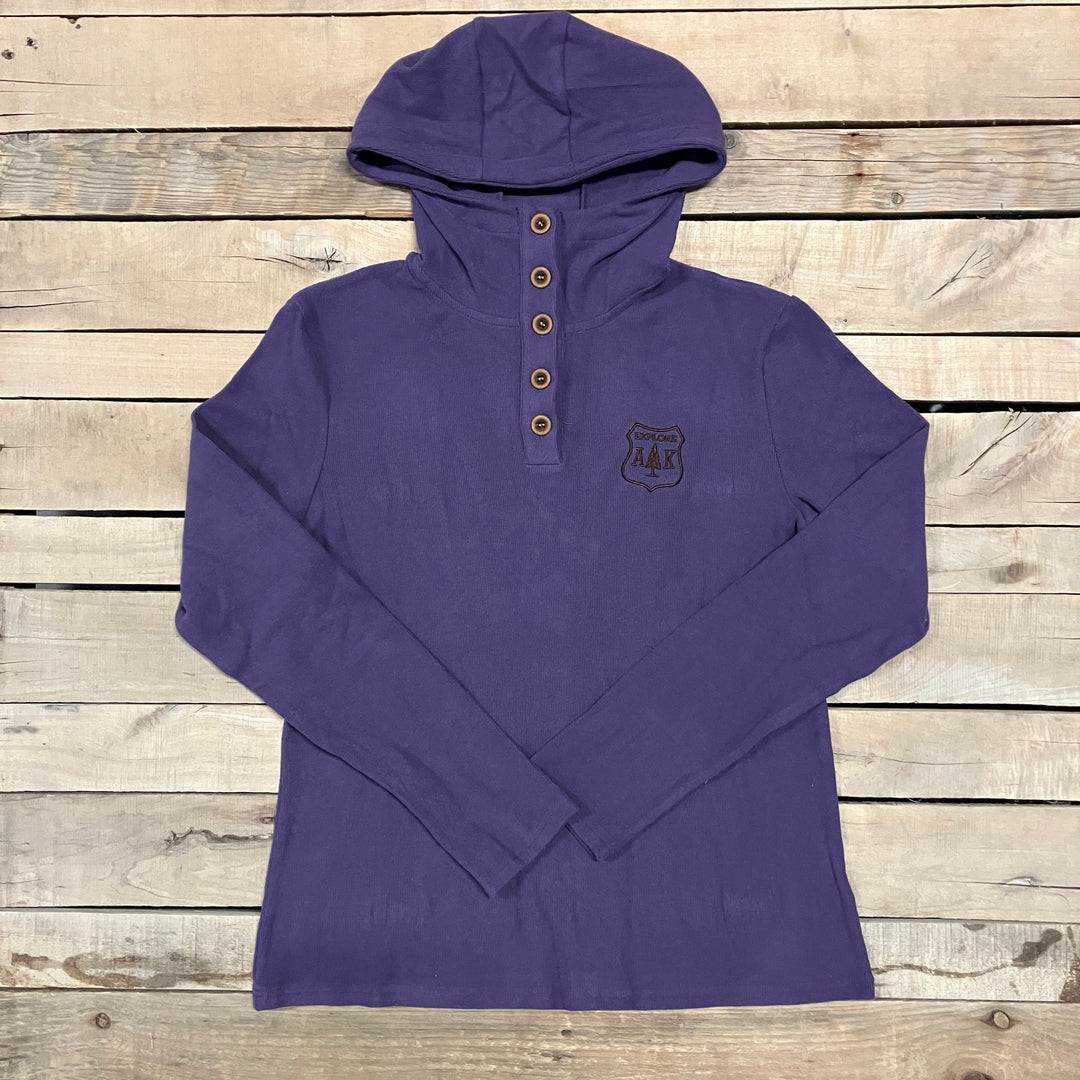 Lightweight Ribbed Hoodie