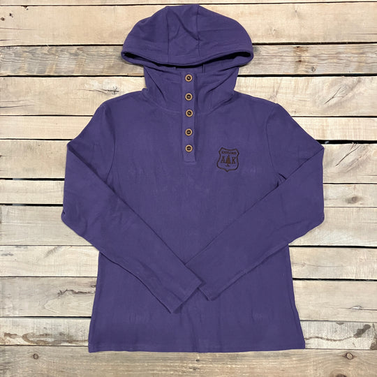 Lightweight Ribbed Hoodie