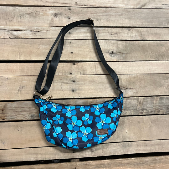 Printed Crescent Bag