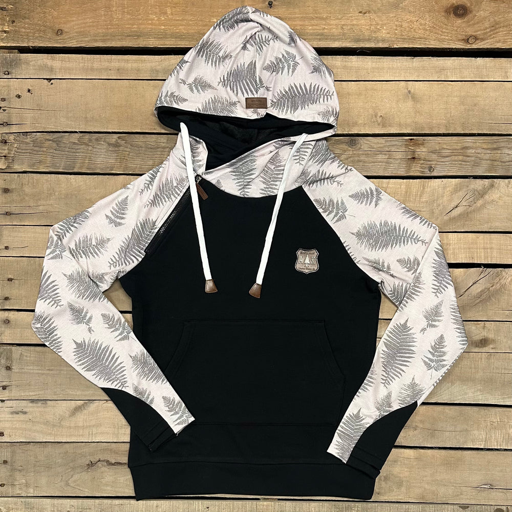 Summer Fern Sleeve Hoodie - Clearance