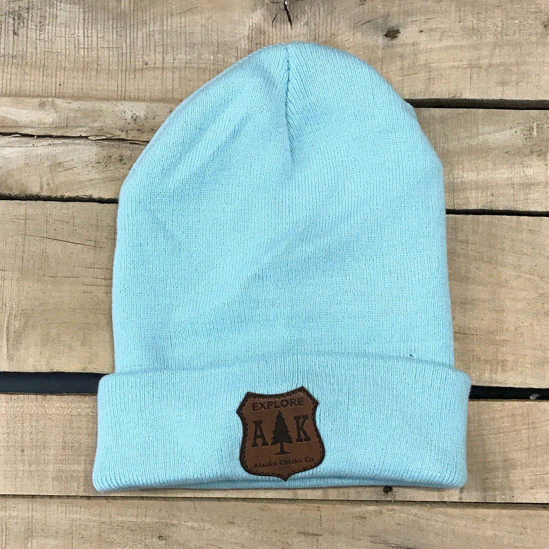 Explore AK Shield Patch Beanie