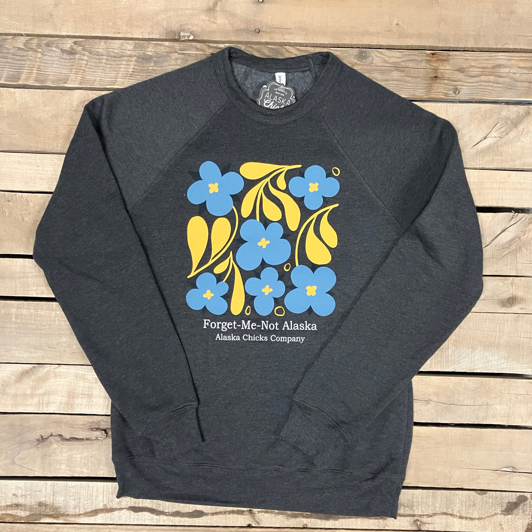 Forget-Me-Not Alaska Crewneck
