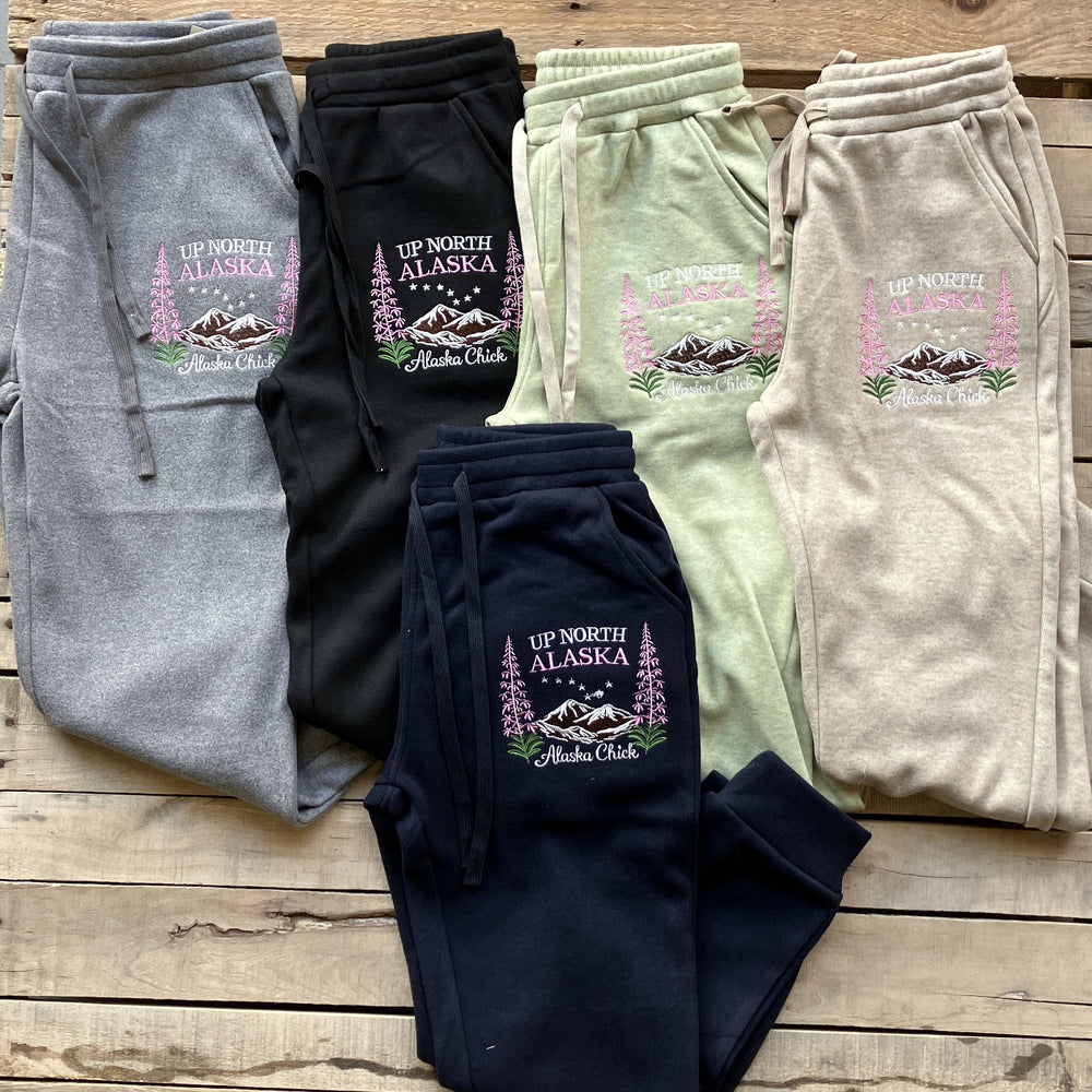 Embroidered Joggers
