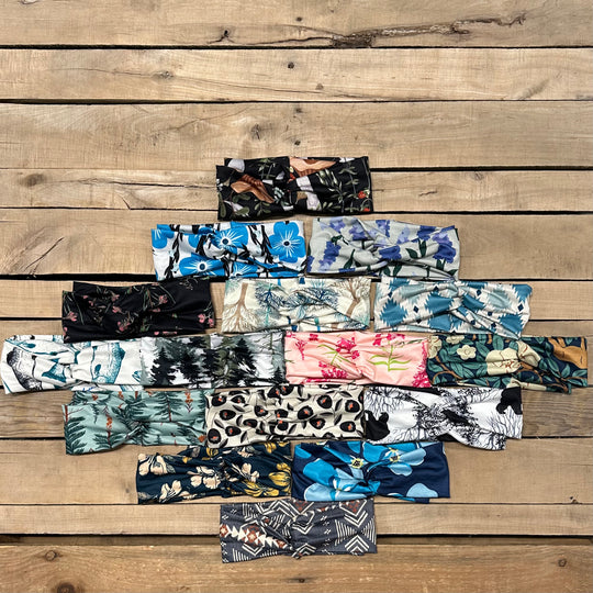 Twisted Print Headband