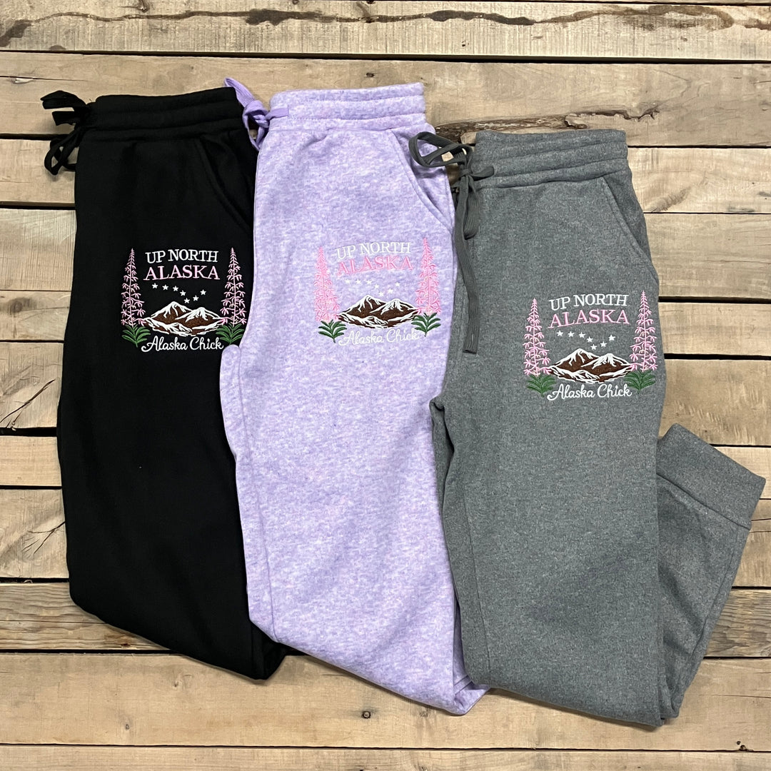Embroidered Joggers