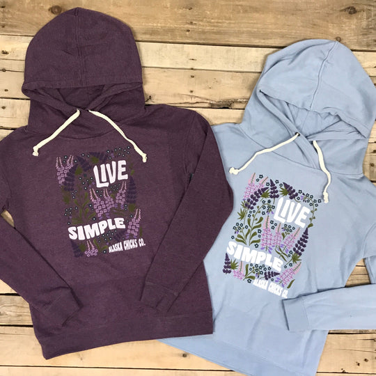 Live Simple Wildflower Hoodie