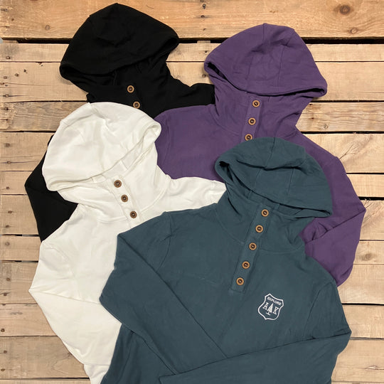 Lightweight Ribbed Hoodie