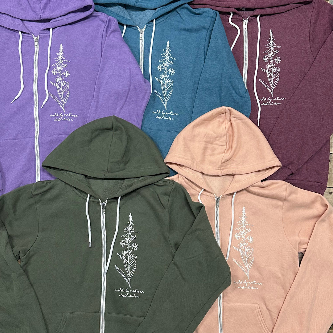 Fireweed Zip-Up Hoodie