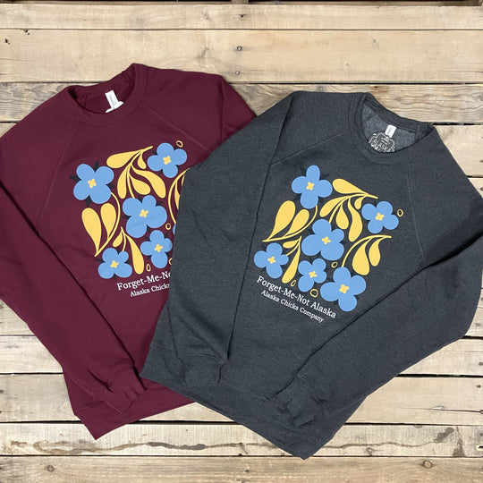 Forget-Me-Not Alaska Crewneck
